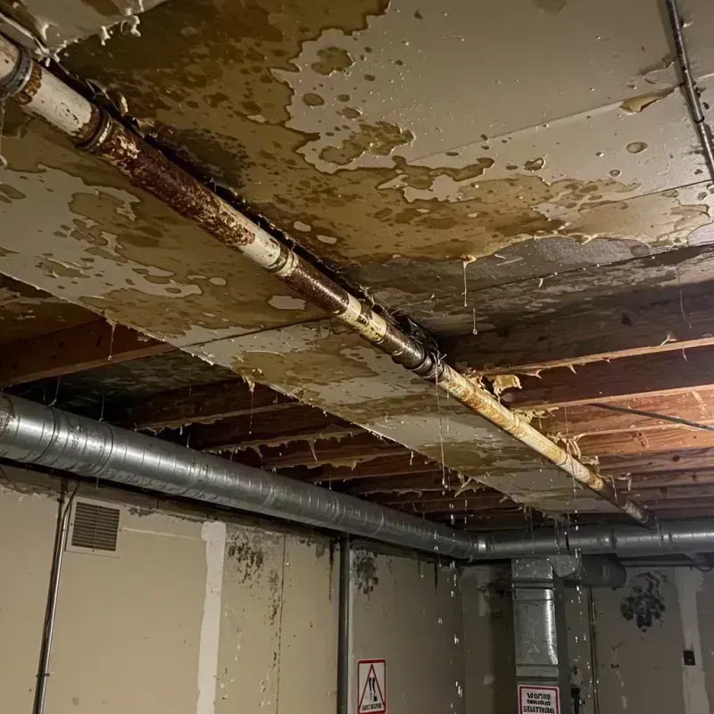 Ceiling Water Damage Repair in Powers Lake, WI