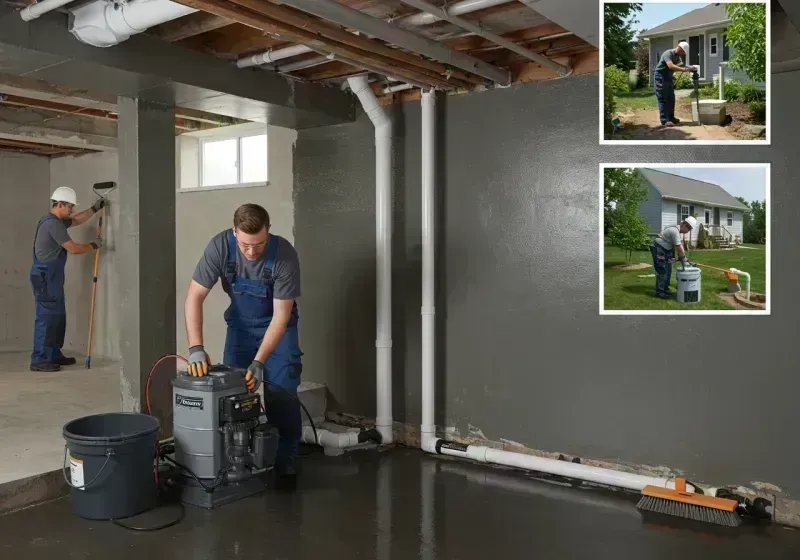 Basement Waterproofing and Flood Prevention process in Powers Lake, WI